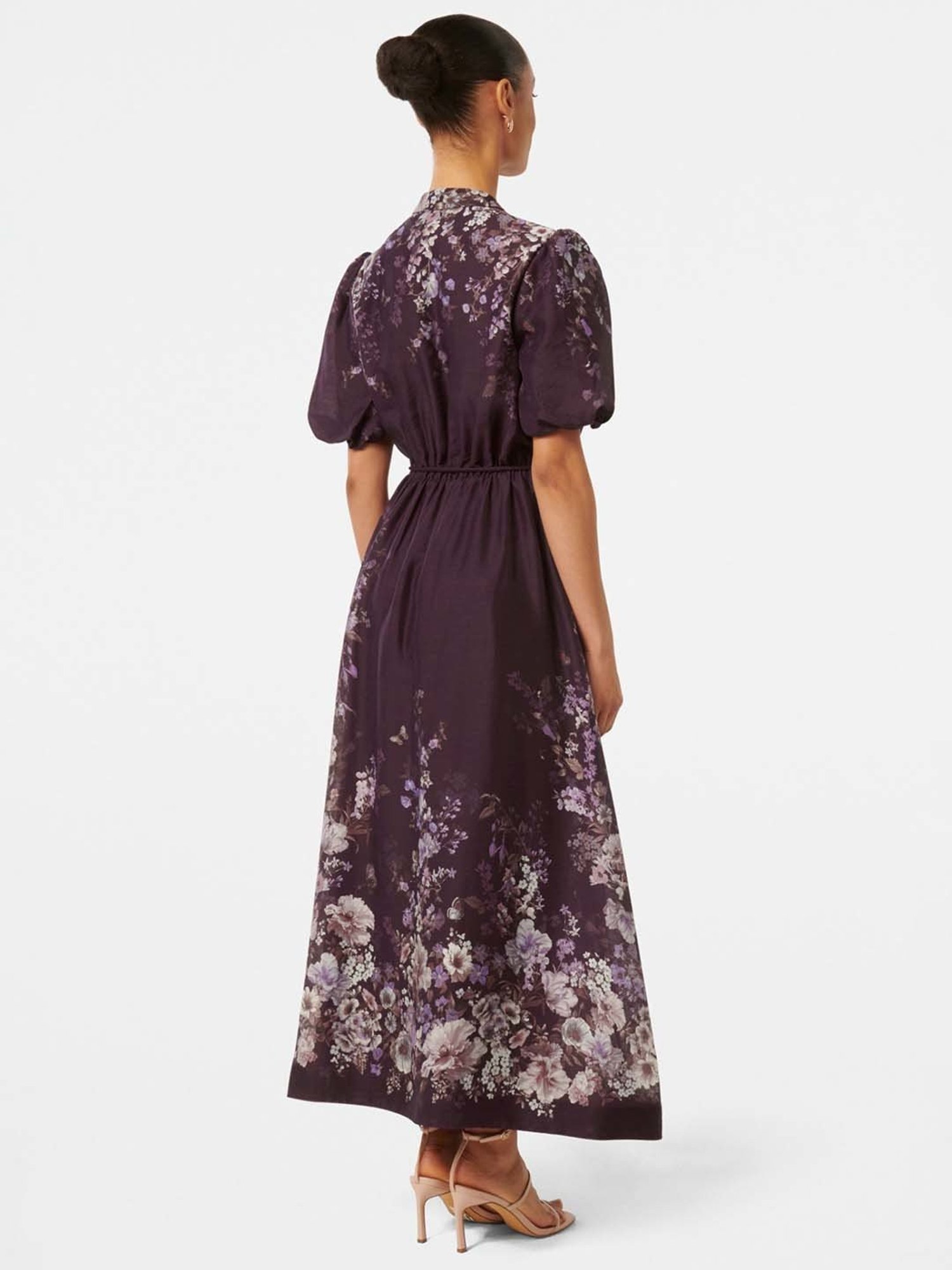 Forever New Adele Petite Printed Midi Dress