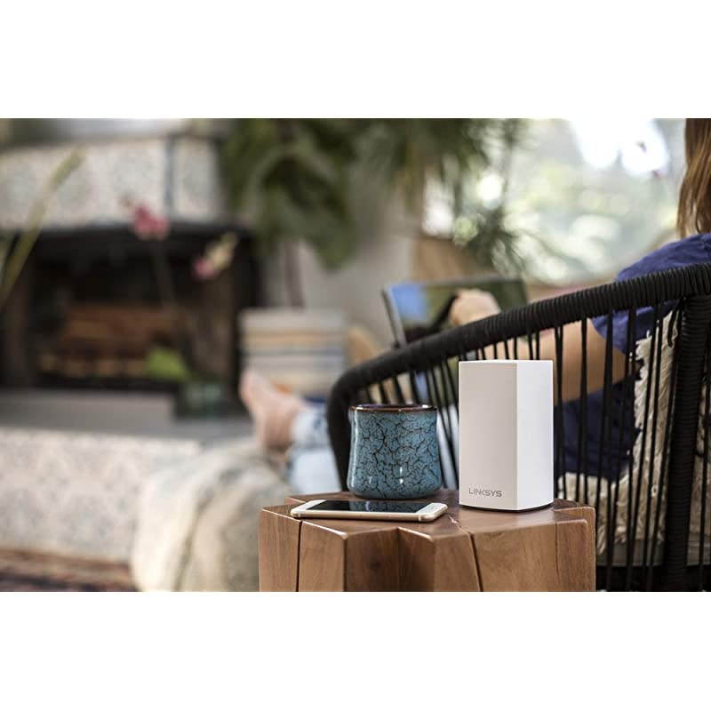 WHW0101-RM2 Velop Mesh WiFi System Dual-Band AC1300, White, 1-Pack (Renewed)