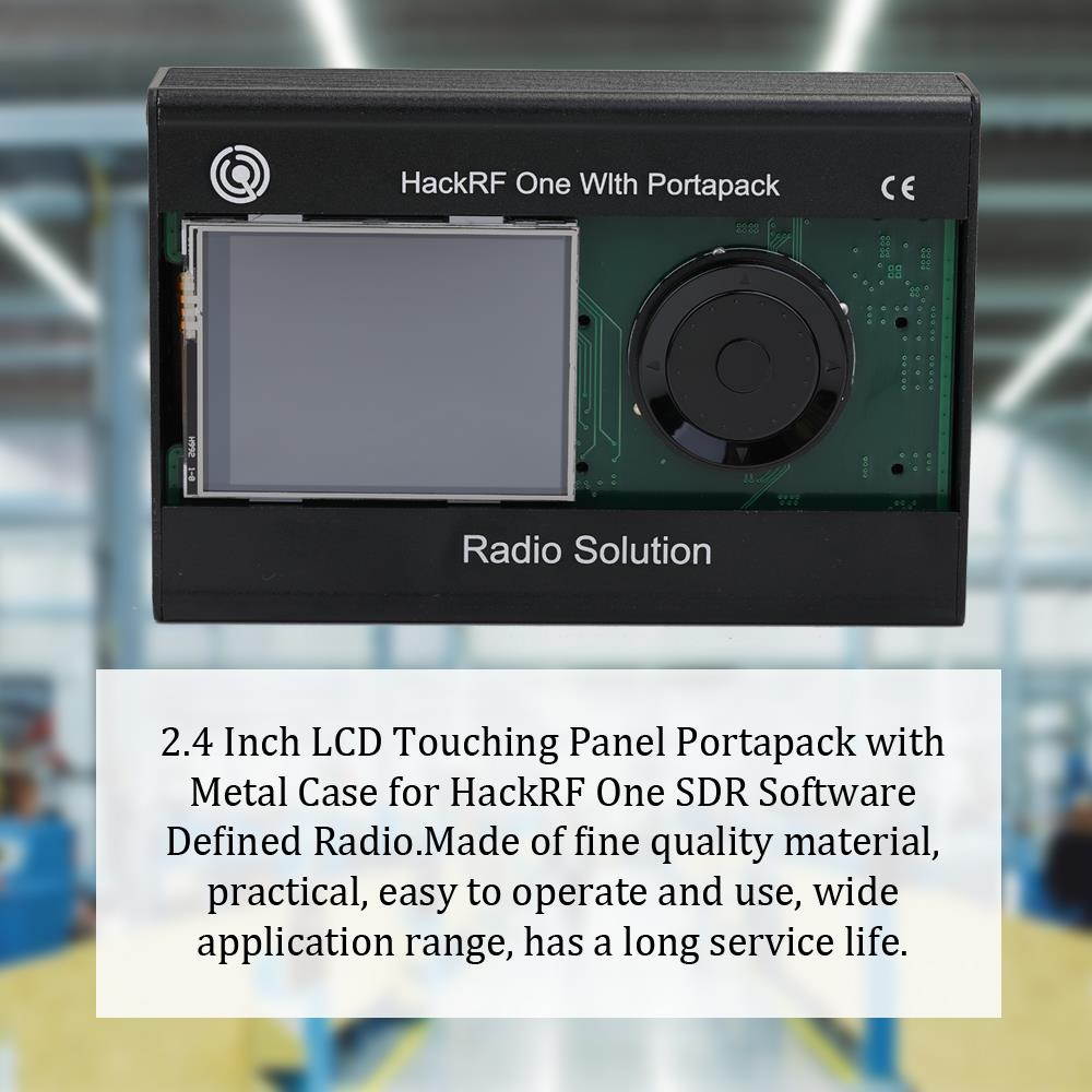 2019 PortaPack + HackRF One SDR + Metal Case +TXCO + Havoc Firmware Programmed