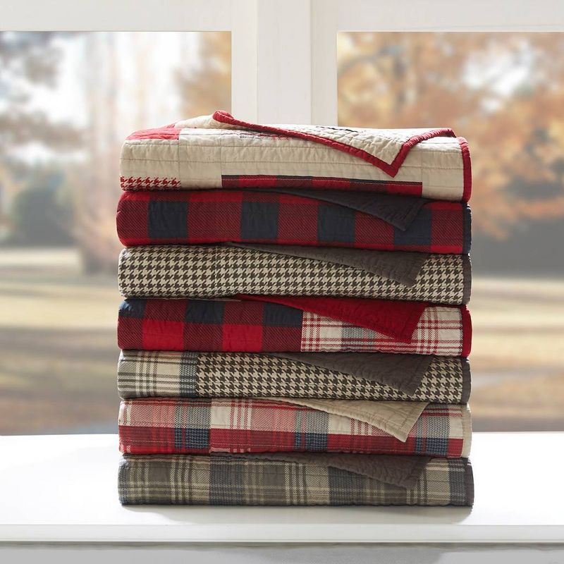 50"x70" Sunset Quilted Throw Blanket Red - Woolrich