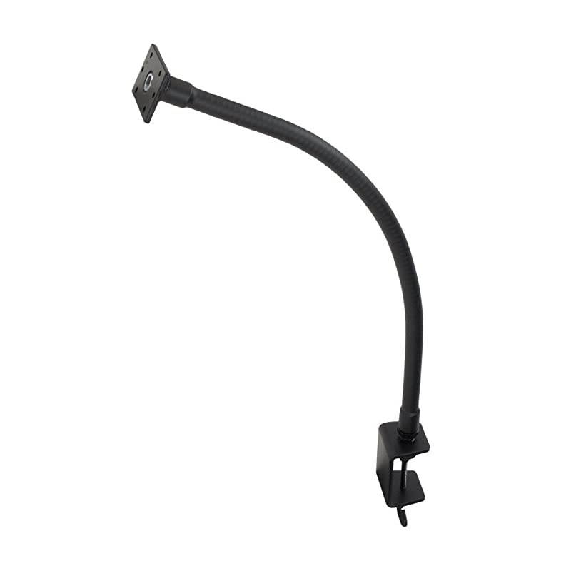Gooseneck Arm with Clamp and Swivel for Tablets