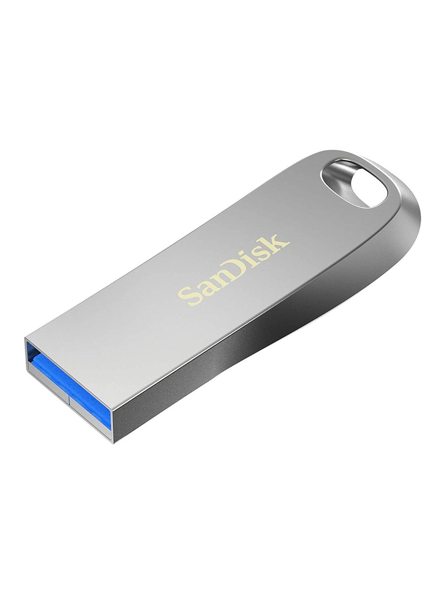 SanDisk Ultra Luxe SDCZ74-064G-I35 64GB USB 3.1 Pen Drive (Metallic Silver)