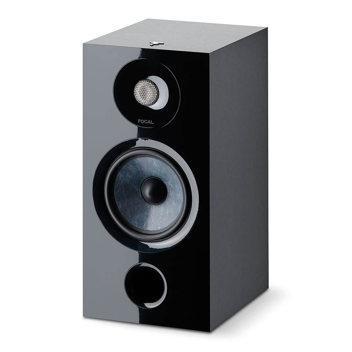 Focal Chora 806 Bookshelf Speakers with Sub 1000 F High Power Subwoofer (Black)