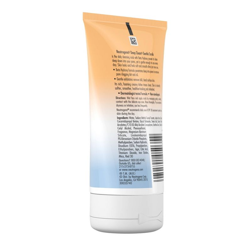 Neutrogena Deep Clean Gentle Face Scrub with Salicylic Acid - 4.2 fl oz