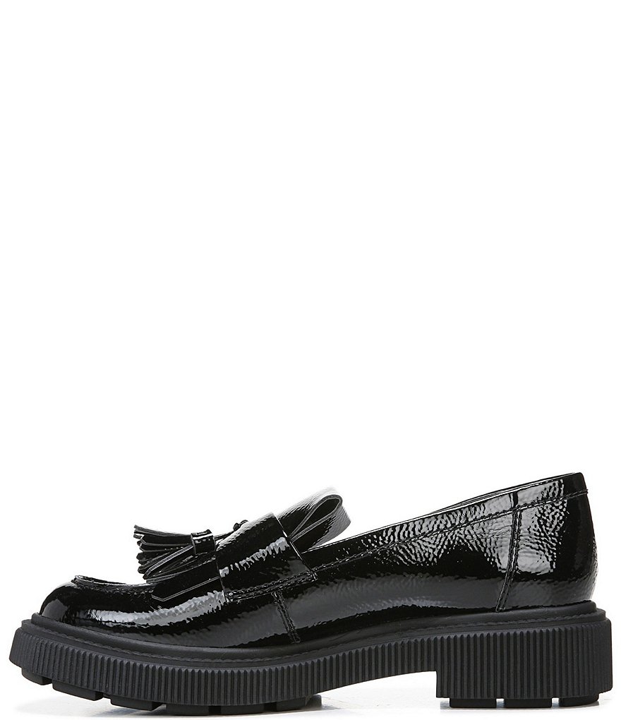 Franco Sarto Jack Kiltie Fringe Tassel Patent Loafers