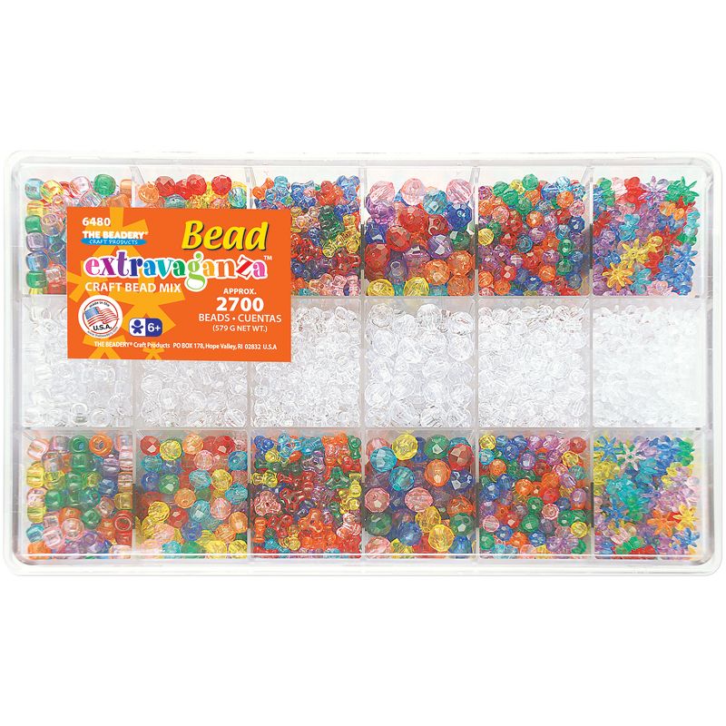 Bead Extravaganza Bead Box Kit 20.4oz-Multicolor