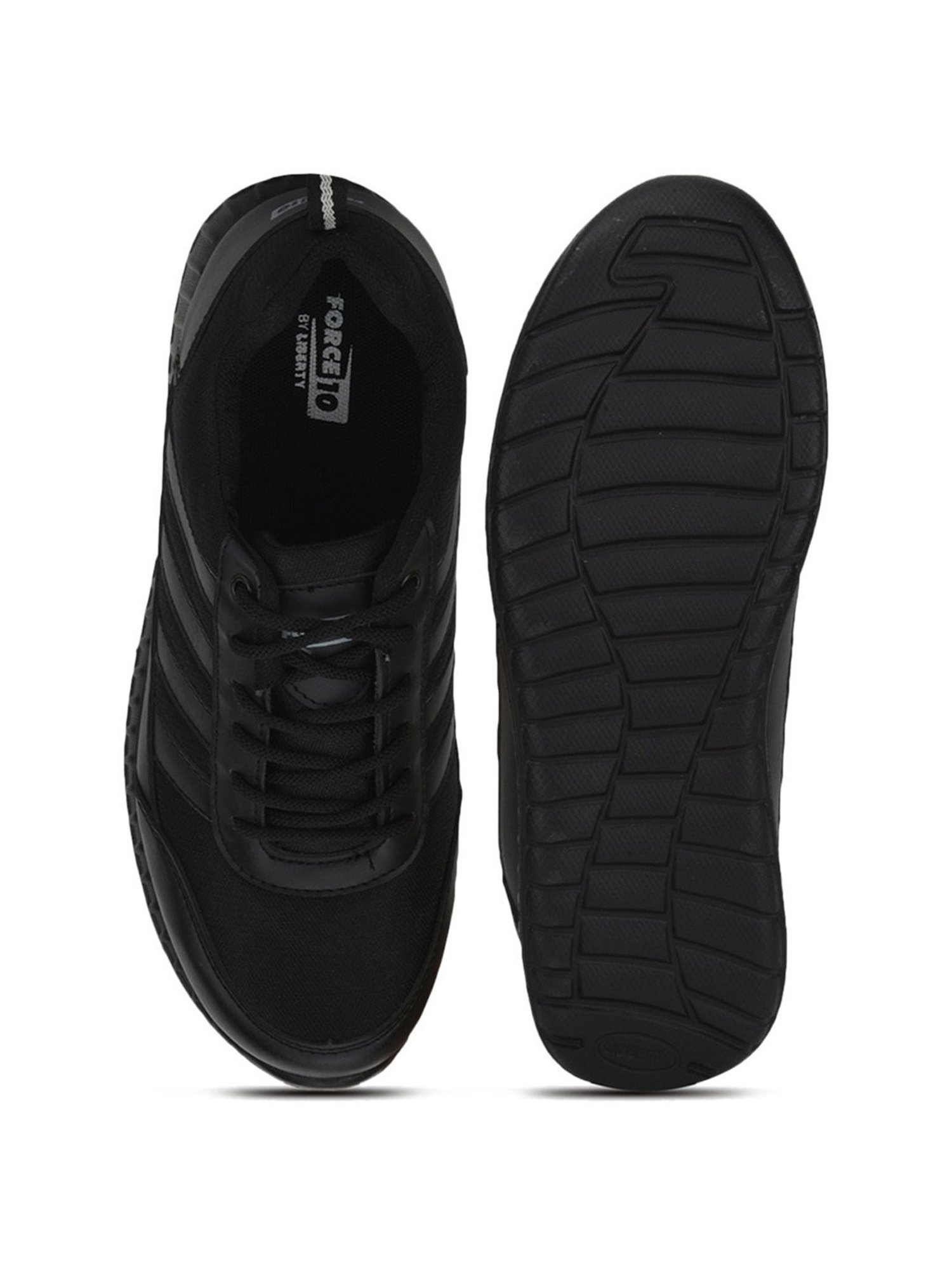 Liberty Kids Black Lace Up Shoes