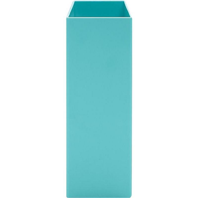 Poppin Aqua Plastic File Box 101274