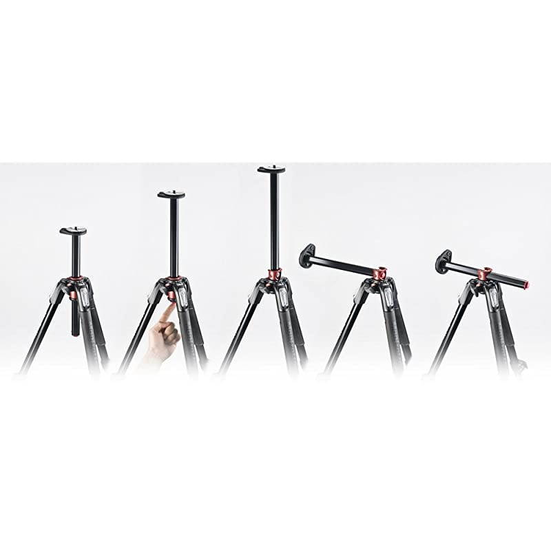 MT190CXPRO4 Carbon Fiber 4-Section Tripod ,Black