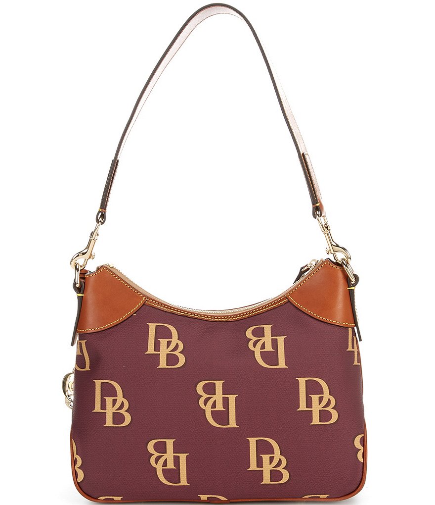Dooney & Bourke Signature Monogrammed Collection Hobo Bag
