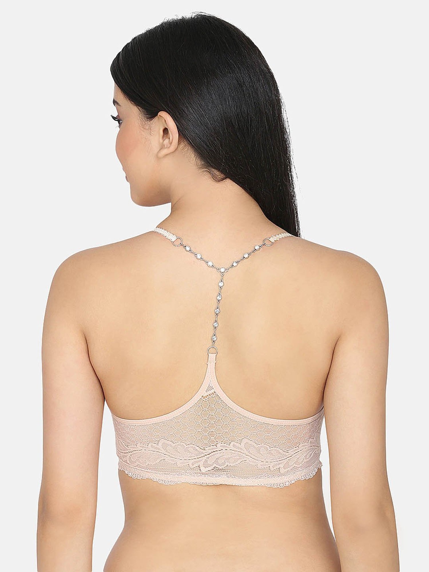 Da Intimo Beige Non Wired Padded Bralette
