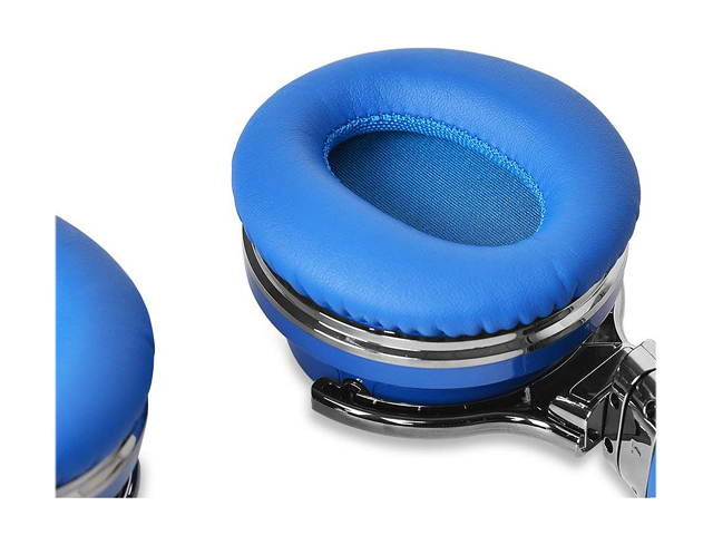 COWIN E7 Pro [2018 Upgraded] Active Noise Cancelling Headphones Bluetooth Headphones with Mic Hi-Fi Deep Bass Wireless Headphones Over Ear 30H Playtime Travel Work TV Computer Cellphone - Blue