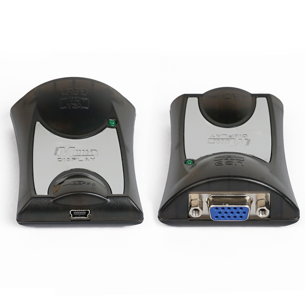 Wavlink USB to VGA Video Graphics Adapter Multiple Displays up to 1920x1080 (Supports Windows 10, 8.1,7, XP ) DisplayLink DL-165 graphics chipset Connects Extra Monitor ( HDTV, LCD, Projector )