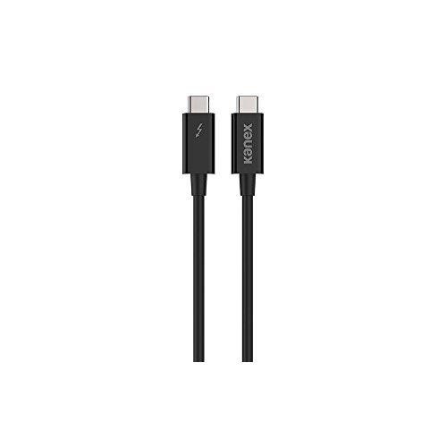 Kanex K158-1040-BK3F Usb Cable - Usb Type C (M) To Usb Type C (M) - 3.3 Ft ( Usb 3.1 Gen2 / Thunderbolt 3 ) - Reversible C Connector