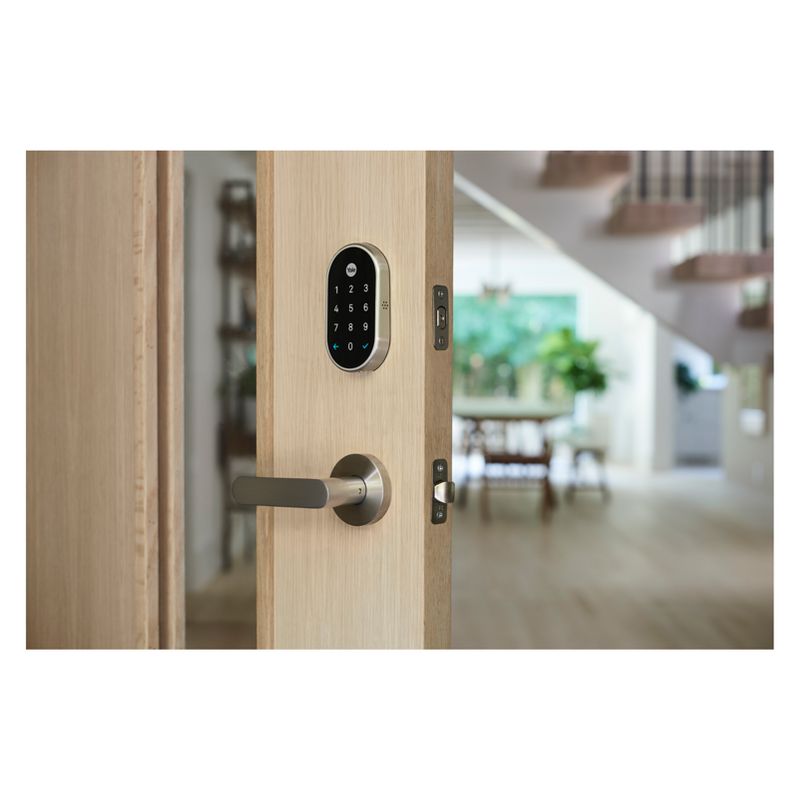 Google Nest x Yale Lock (Satin Nickel) with Nest Connect