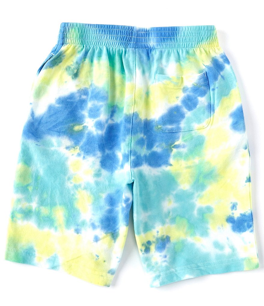 Champion Big Boys 8-20 Multicolor Script Logo Printed Mesh Shorts