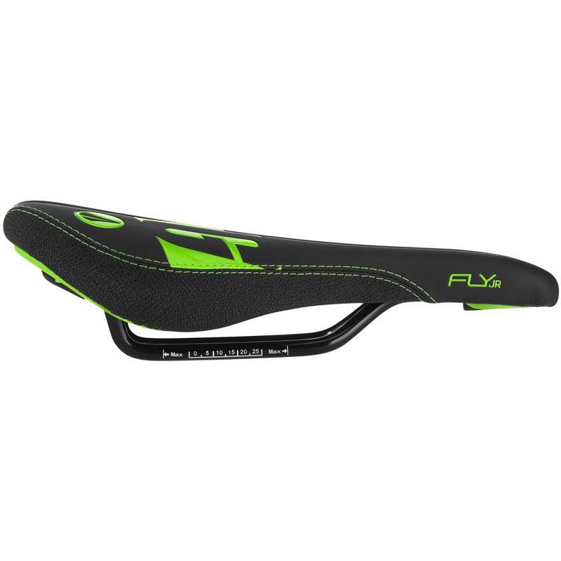 SDG Fly Jr Saddle - Neon Green/Black