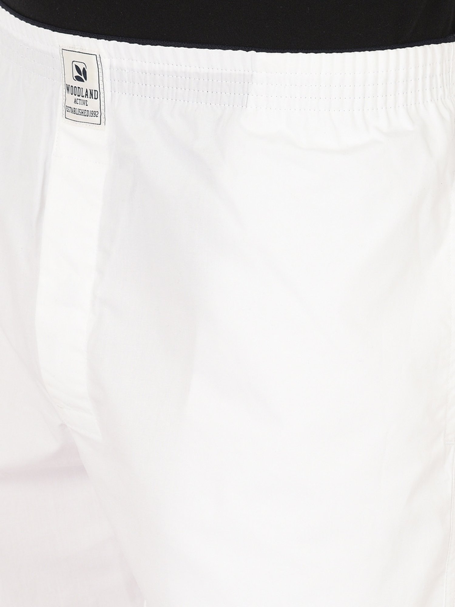 Woodland White Nightwear Shorts