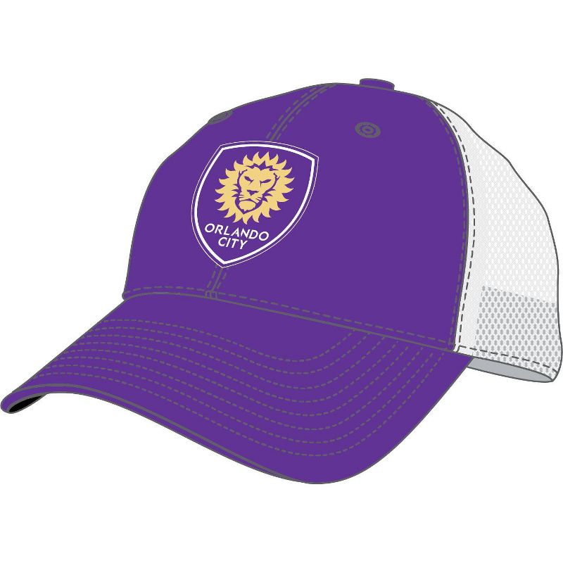 MLS Orlando City SC Men's Mesh Trucker Snapback Hat