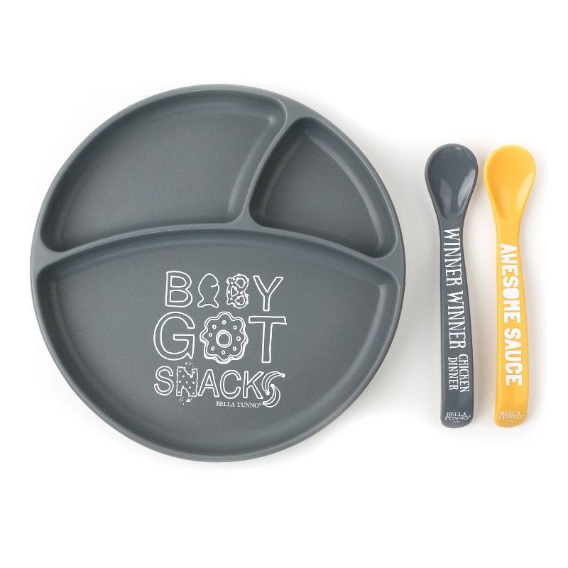 Bumkins Disney Mickey Mouse First Feeding Set - Blue