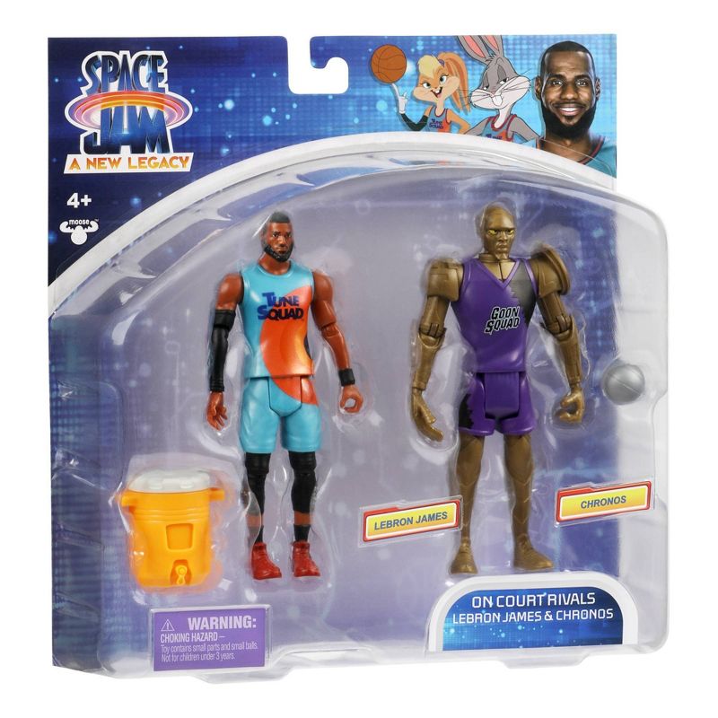 Space Jam: A New Legacy - 2 Pack - On Court Rivals - LeBron James & Chronos