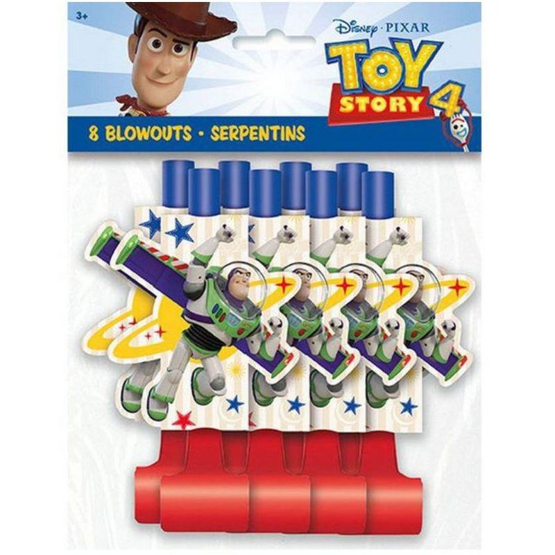 Birthday Express Disney's Toy Story 4 Blowouts - 8 Pack
