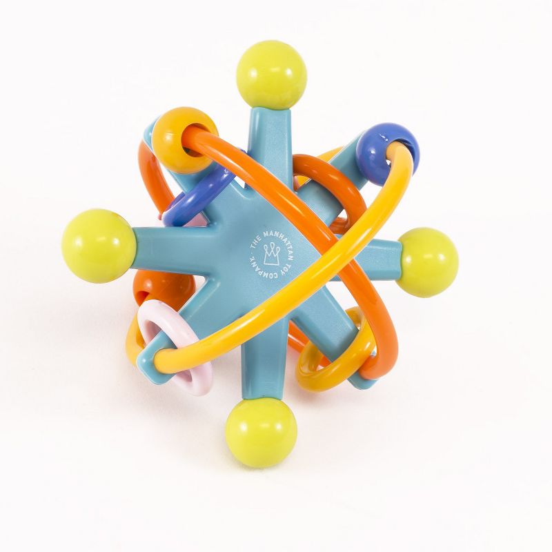 Manhattan Toy Stellar Rattle Baby Toy with BPA-free Teething Rings