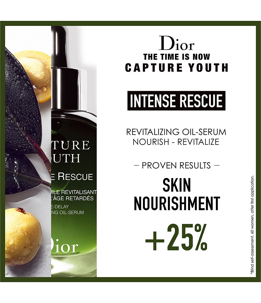 Dior Capture Youth Intense Rescue Age Delay Revitalizing Oil Serum