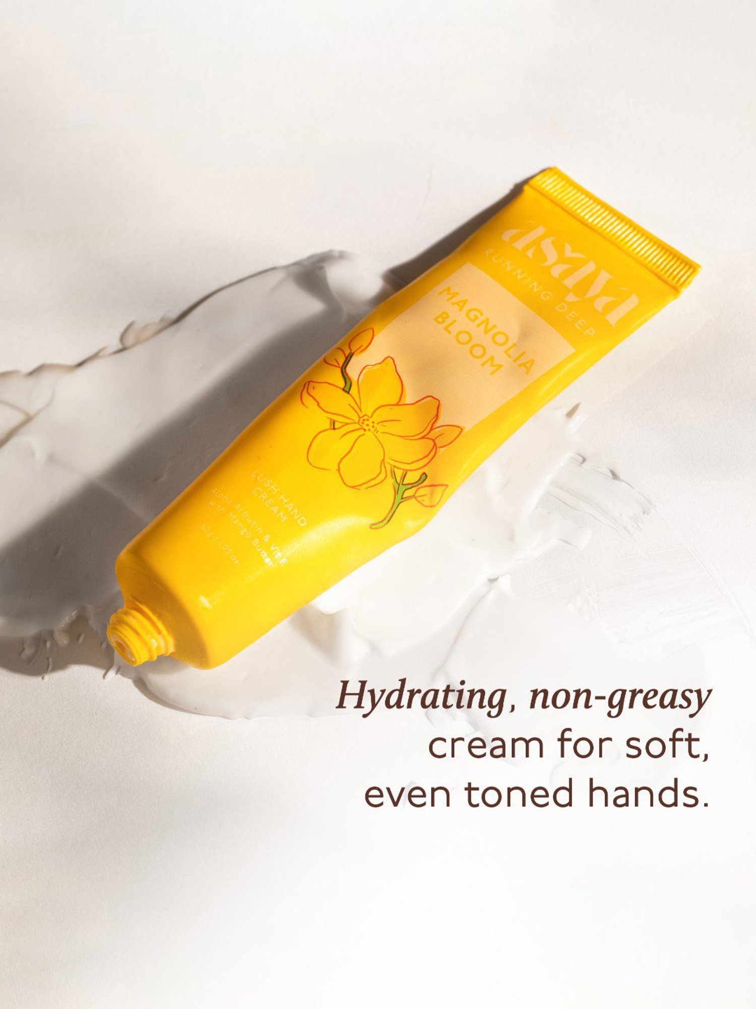 Asaya Magnolia Floral Hydrating Hand Cream - 30 gm