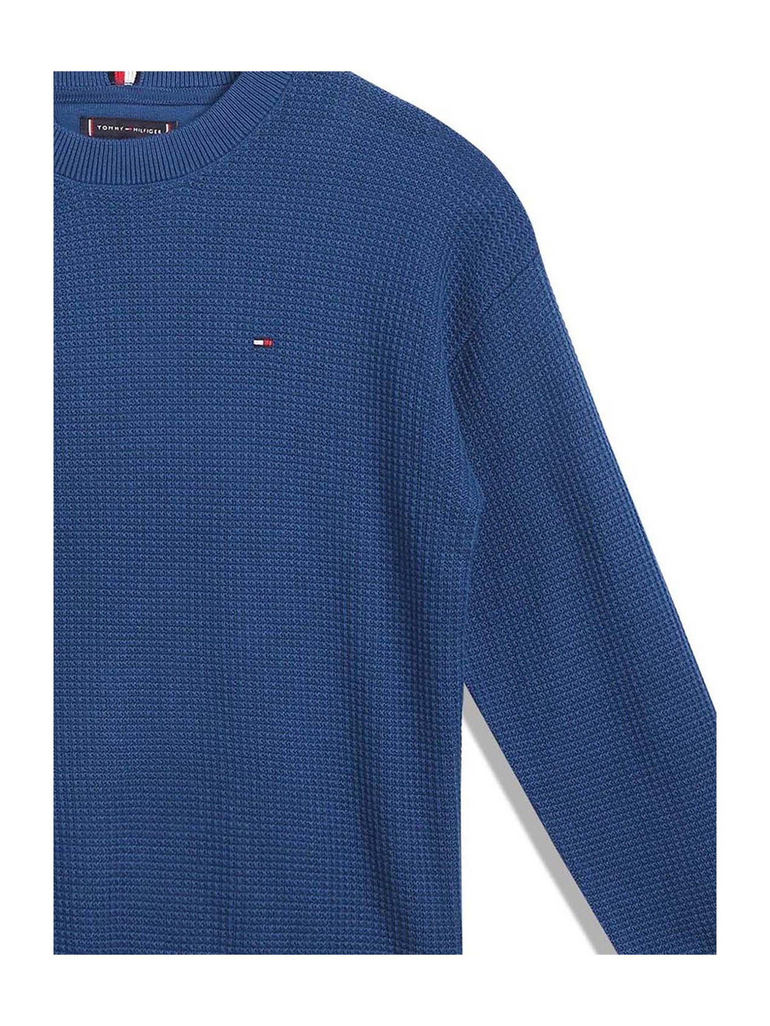 U.S. Polo Assn. Kids Black Self Design Sweater