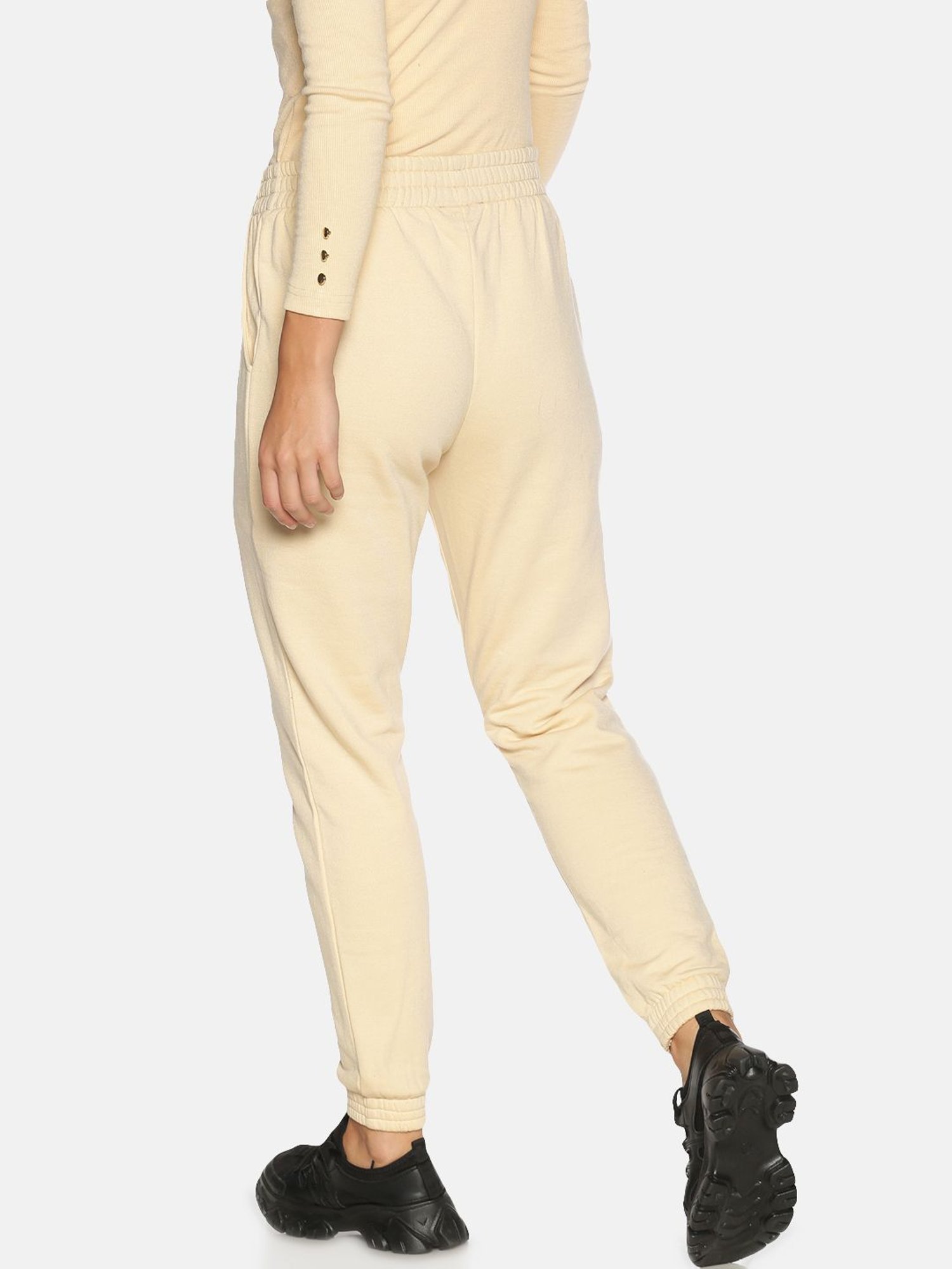 ISU Beige Regular fit Joggers