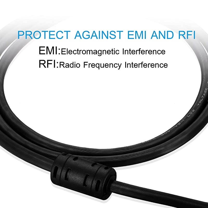 VGA Cable 50Ft VGA to VGA Cable Cord SVGA HD15 Male to Male Monitor Cable Cord Compatible with PC Laptop HDTV Display Projectors and More50Ft15M