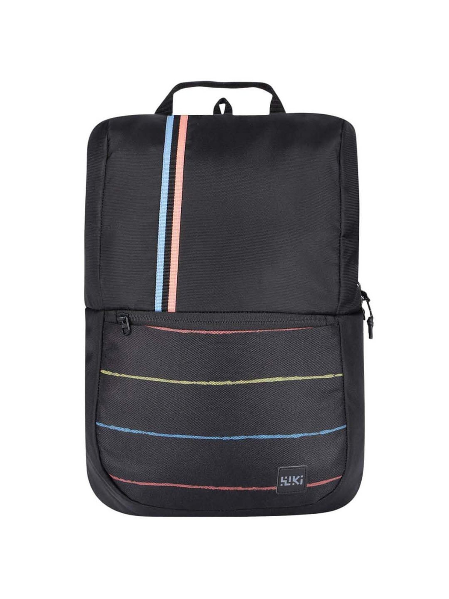 Wiki Tope Black Medium Backpack