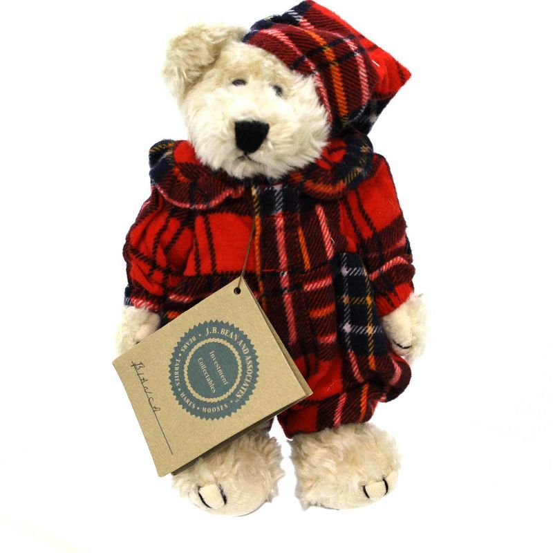 Boyds Bears Plush 7.5" Bianca T Witebred Winter Bean Bear  -  Decorative Figurines
