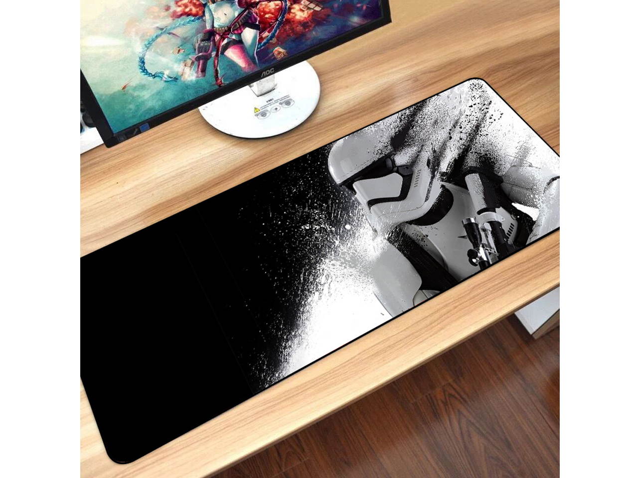 80x30cm Star Wars Gaming Mouse Pad XXL Computer Mousepad Large XL Rubber Desk Keyboard Mouse Pad Mat Gamer for Call of Duty 3 Gaming Mouse Pad 01