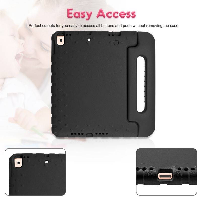 Donwell For iPad 7th Generation 8th Generation 10.2 inch 2019/2020 Cover Case for Kids Durable Shockproof Protective Handle Stand Case with Kickstands for iPad 7/8/Air 3rd Gen