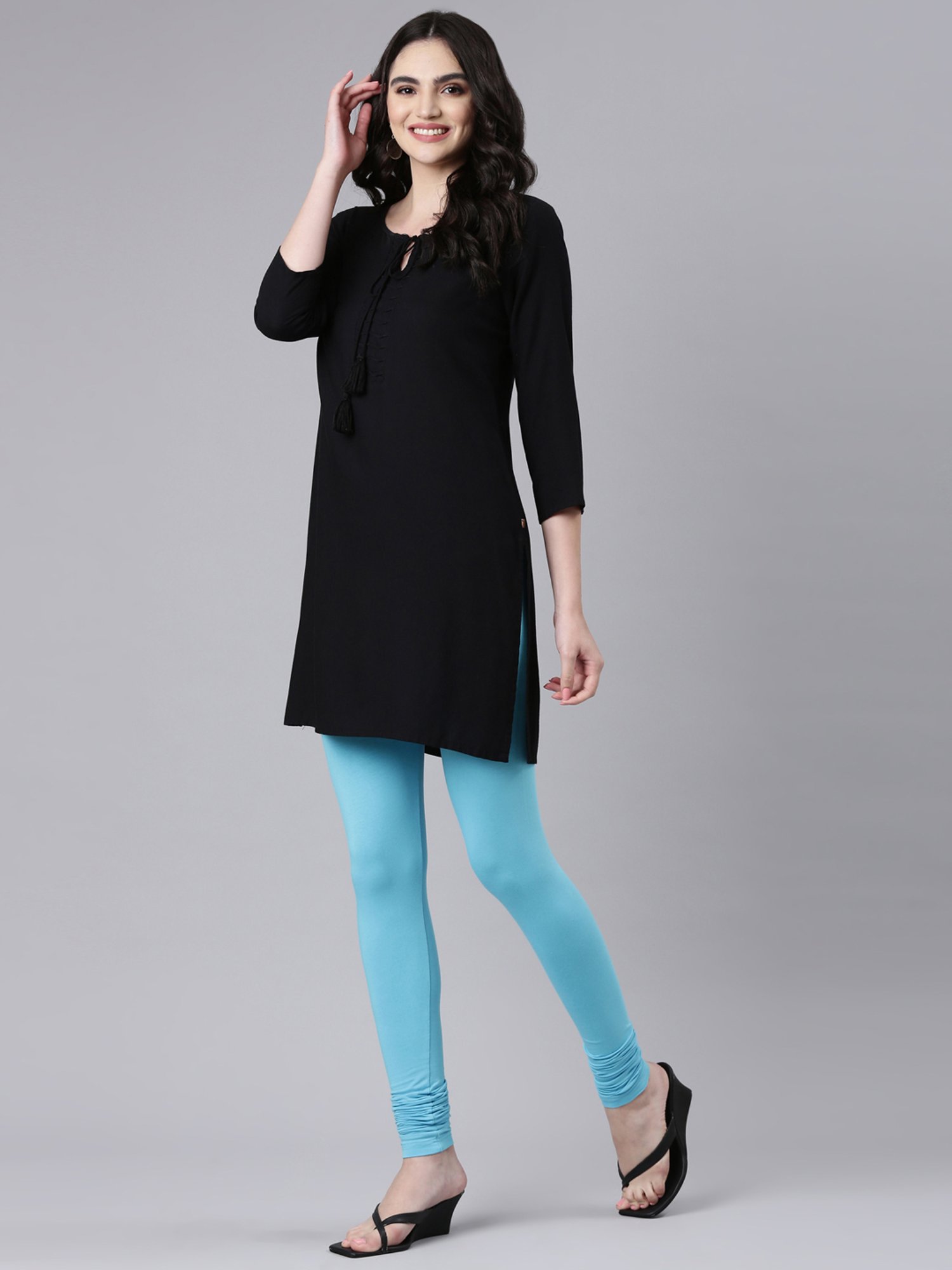 Dixcy Slimz Ocean Blue Leggings