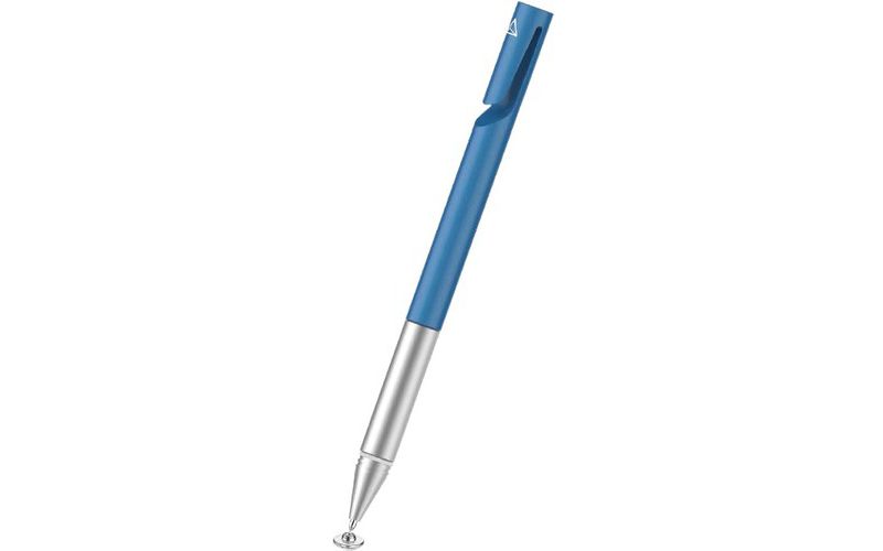 Adonit Mini 4 Stylus - Capacitive Touchscreen Type Supported - Metal - Royal Blue - Smartphone, Mobile Phone Device Supported