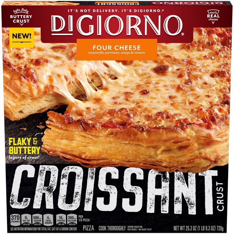 DiGiorno Cheese Stuffed Crust Three Meat Frozen Pizza - 9.2oz