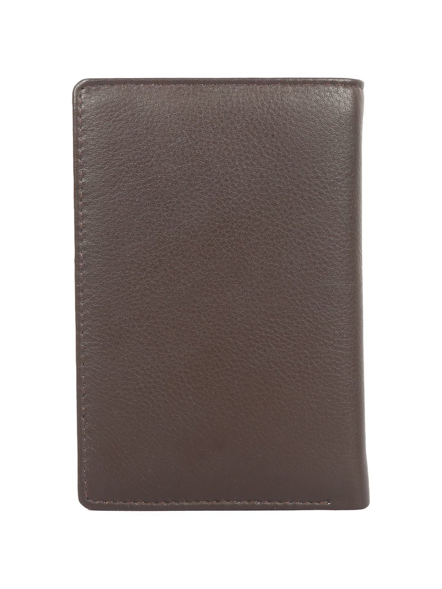 BULCHEE Brown Casual Leather Bi-Fold Wallet for men