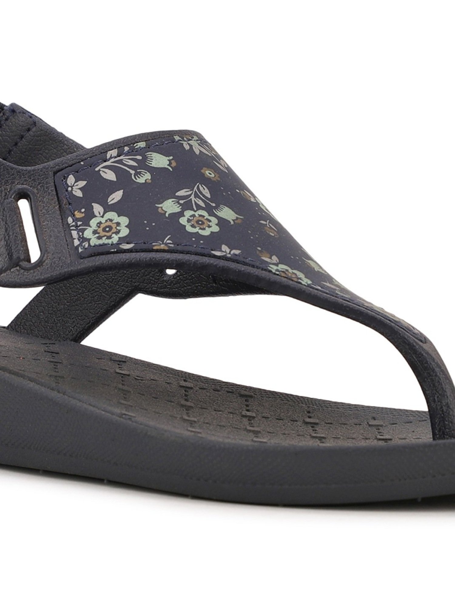 Bata Women's DIANA Navy Sling Back Wedges