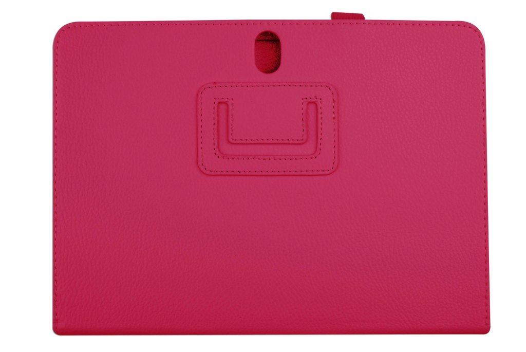 Hellfire Trading Magnetic PU Leather Case for Samsung Galaxy Tab 4 10.1" T530 - White