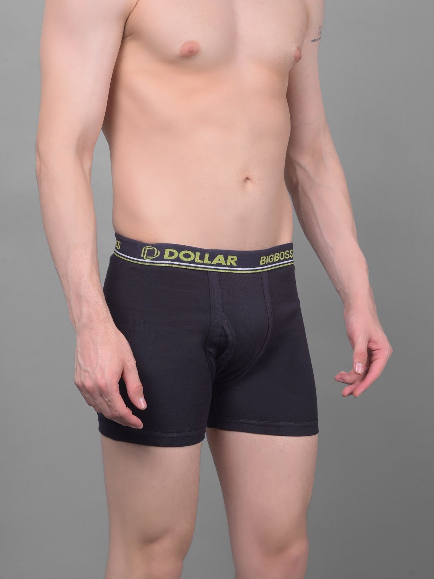 Dollar Bigboss Assorted Cotton Regular Fit Trunks - Pack Of 10