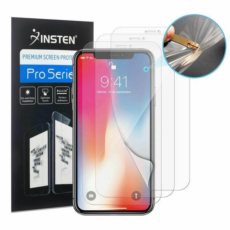 3-Pack Clear TPU Screen Protector For iPhone 11 Pro 5.8" Full Edge Coverage