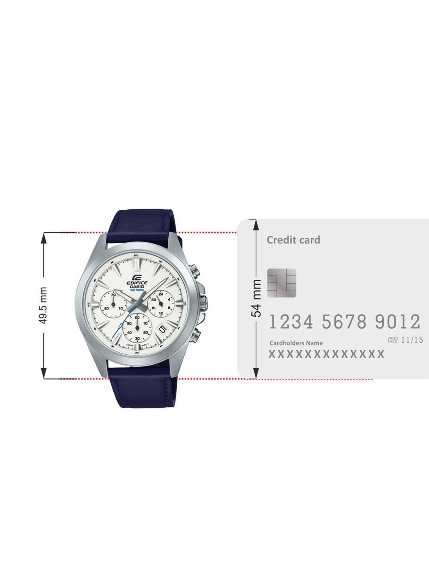 Casio EFV-630L-7AVUDF Edifice Analog Watch for Men (44 mm)