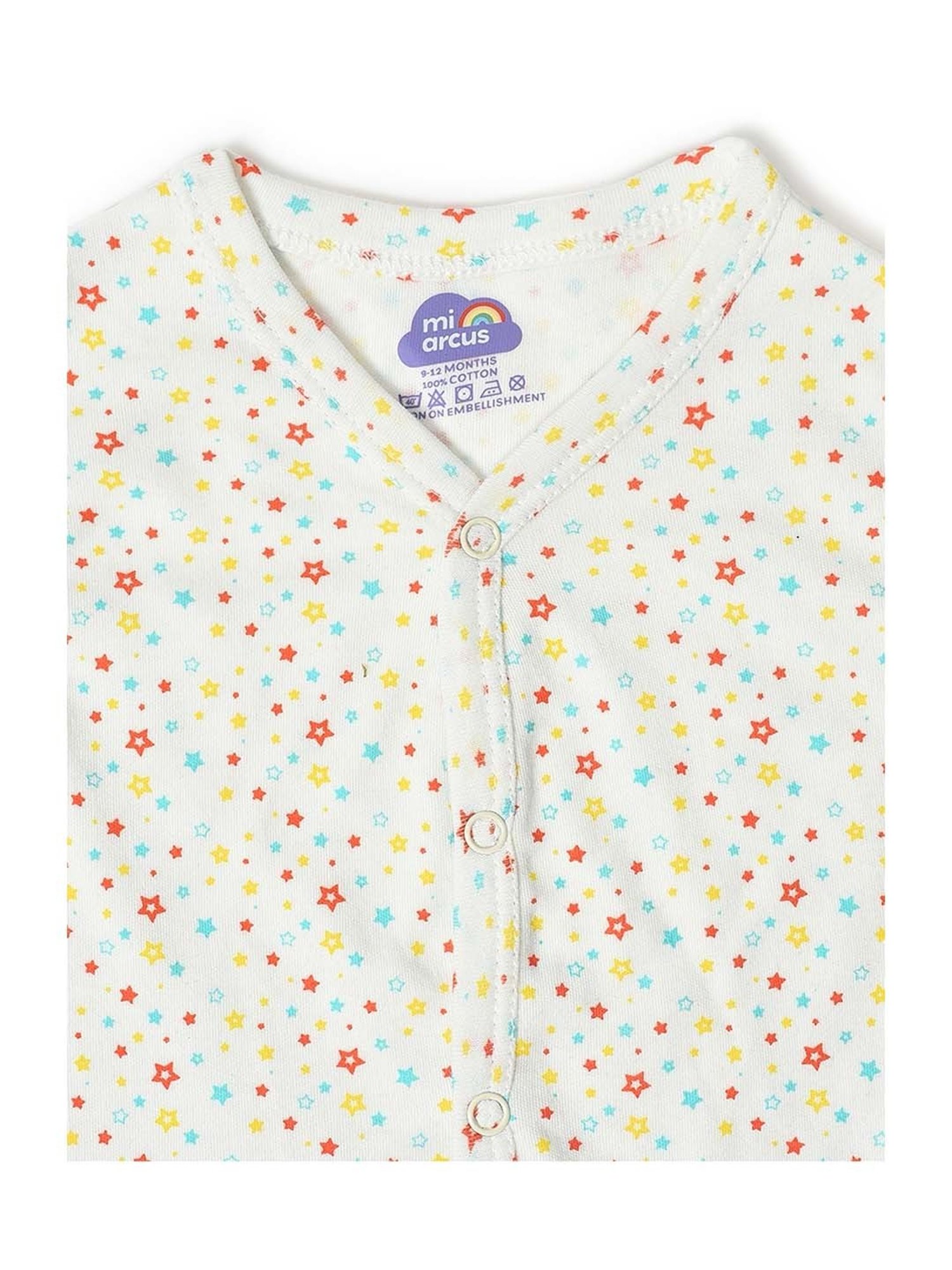 MiArcus Kids Multicolor Cotton Printed Top