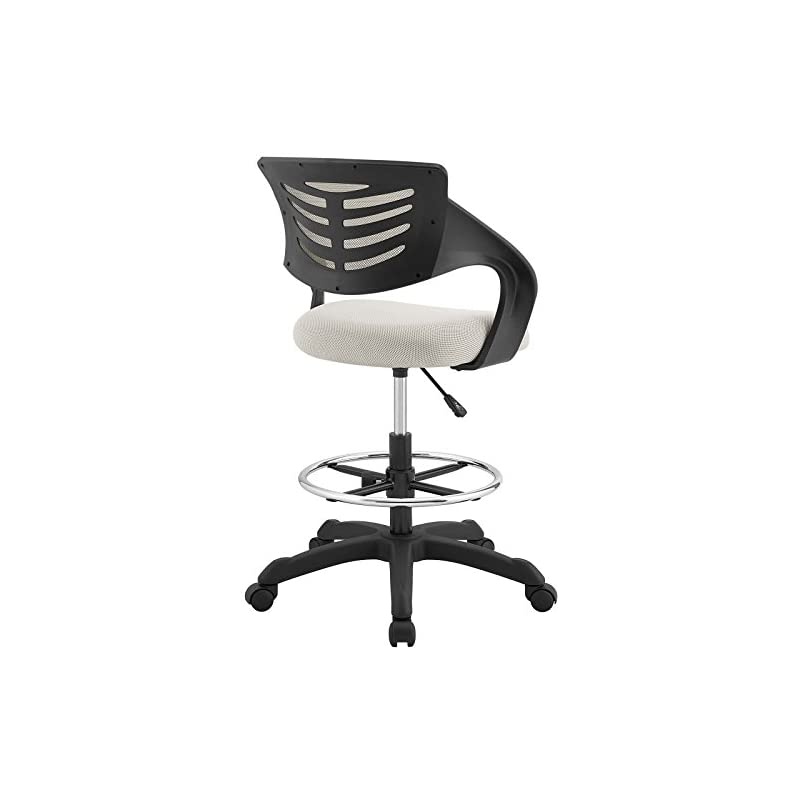 Thrive Drafting Chair - Tall Office Chair for Adjustable Standing Desks in Gray