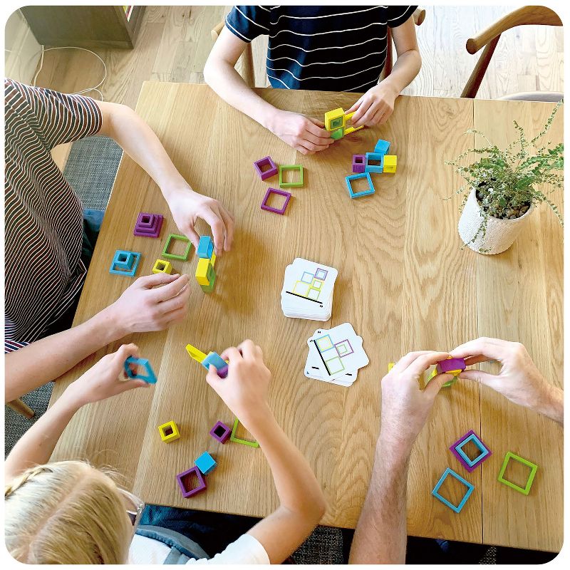ROO GAMES - You've Been Framed! - Fast-Paced Stacking and Building Game - for Ages 8+ - Match The Pattern, Slap The Card, Win!