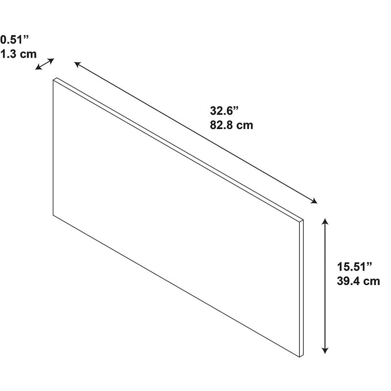 Bush Business Furniture Westfield Elite 36W Tack Board Lyric Sundew Fabric WCTB36LS