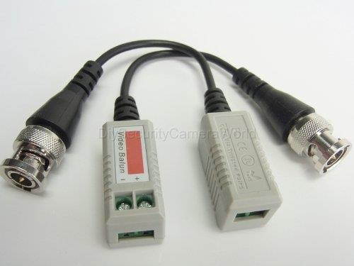 128 (64 Pack of 2) Mini CCTV BNC Video or audio Balun (DSC-TP2AL)